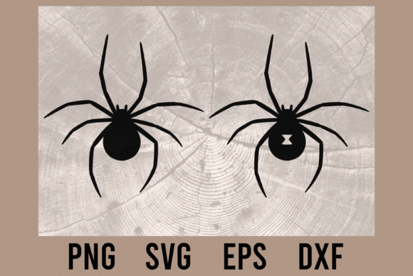 Download Spider Silhouette Cut Files | PNG, SVG - Files Collection