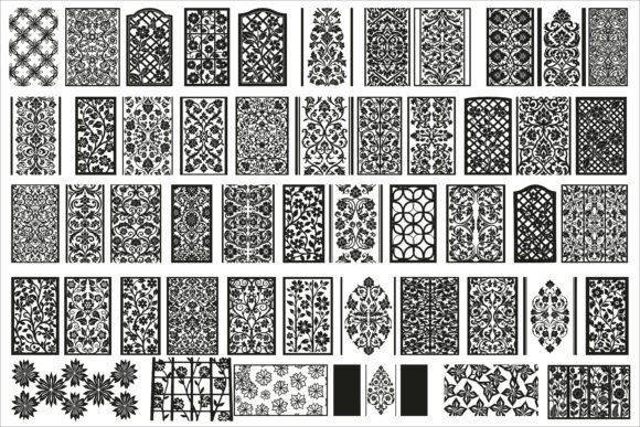 Download Elegant Floral Pattern Set - Set Collection