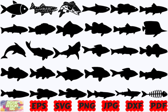 Download Fish SVG | Fish Silhouette | Cut Files - Files Collection