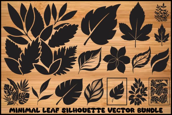 Download Botanical Silhouette Cut Files for Cricu - Files Collection