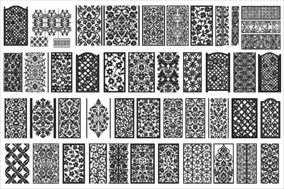 Download Elegant Floral Pattern Set - Set Collection