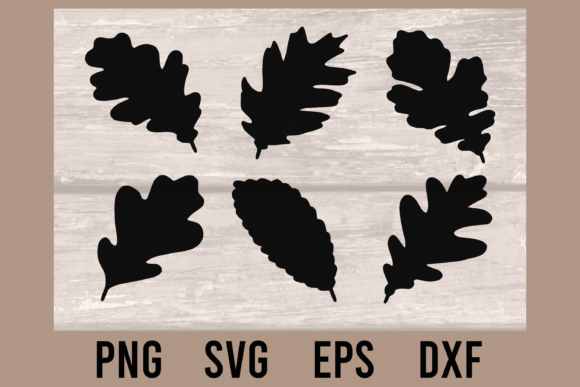 Download Oak Leaf Silhouette Cut Files | PNG, SVG - Files Collection